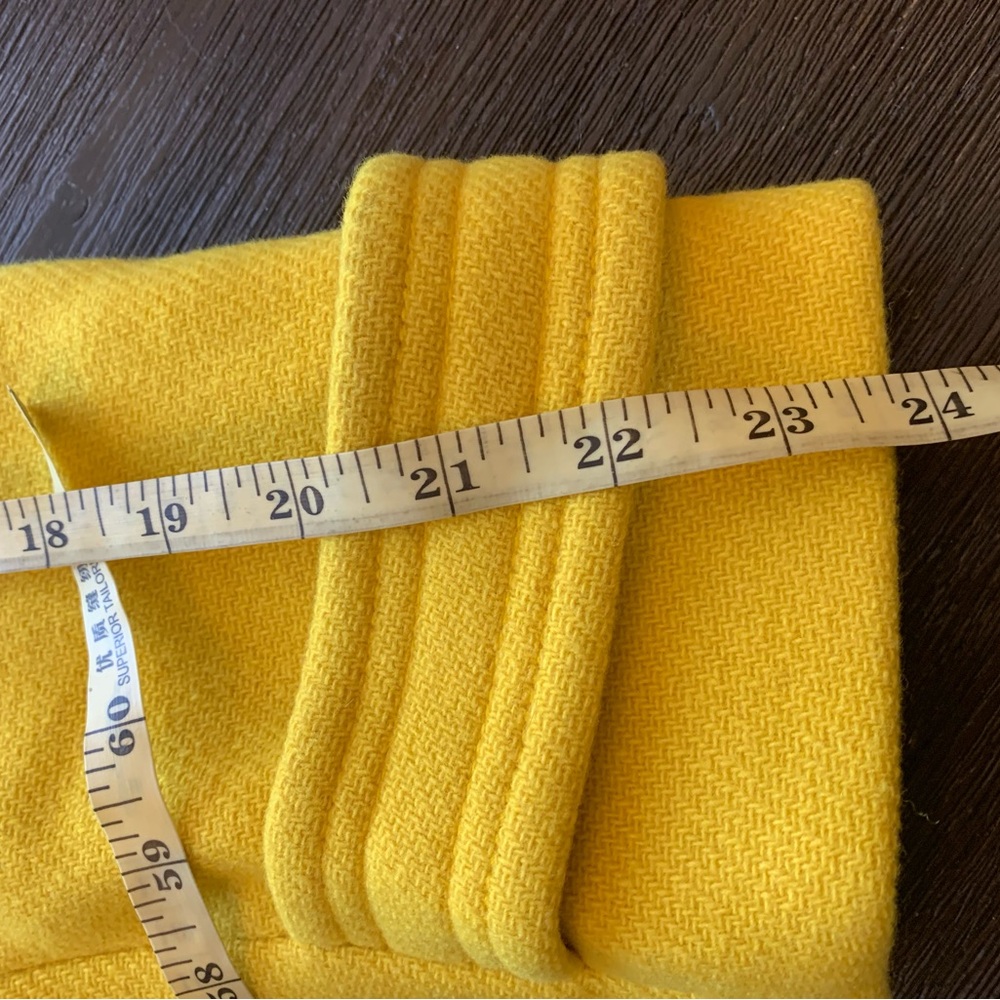 J. Crew Yellow Toggle Coat - Picture 14 of 14